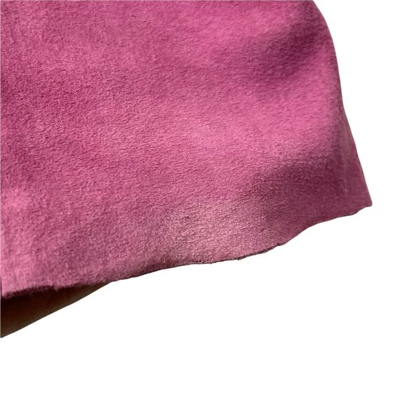 Vintage 90's Lilly Pulitzer 100% Lamb Suede Pink High Rise Lined Pants Sz‎ 12 - Picture 3 of 6